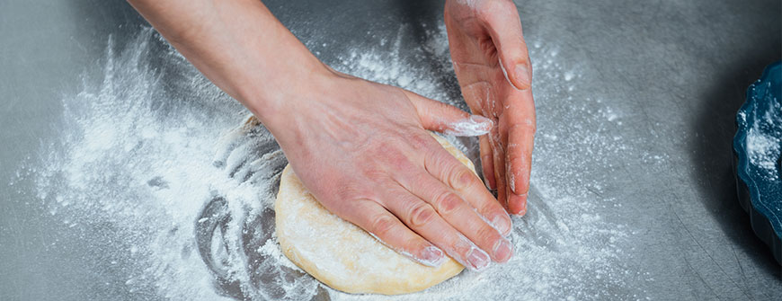handling of cookie dough