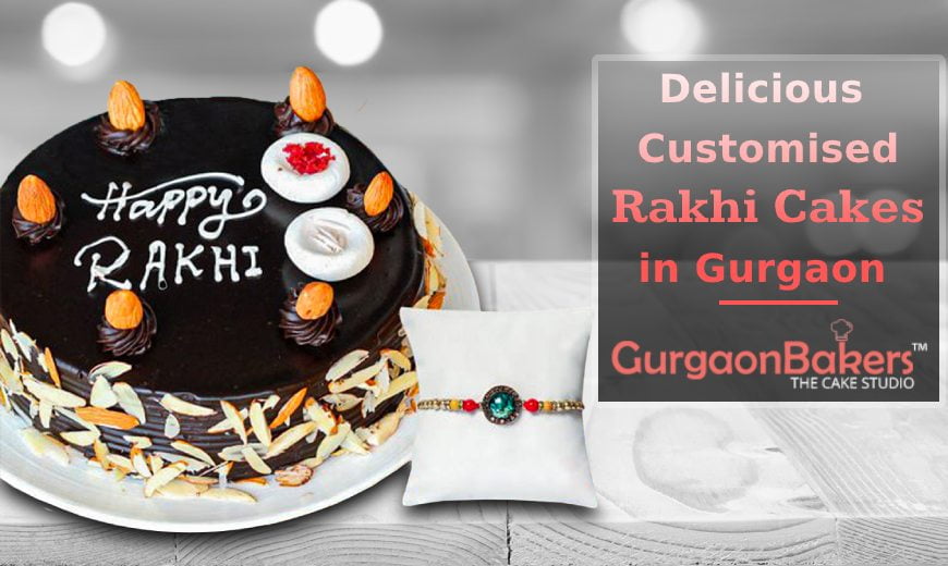 Shop for Fresh Edible Happy Rakhi Theme Cake online - Konark