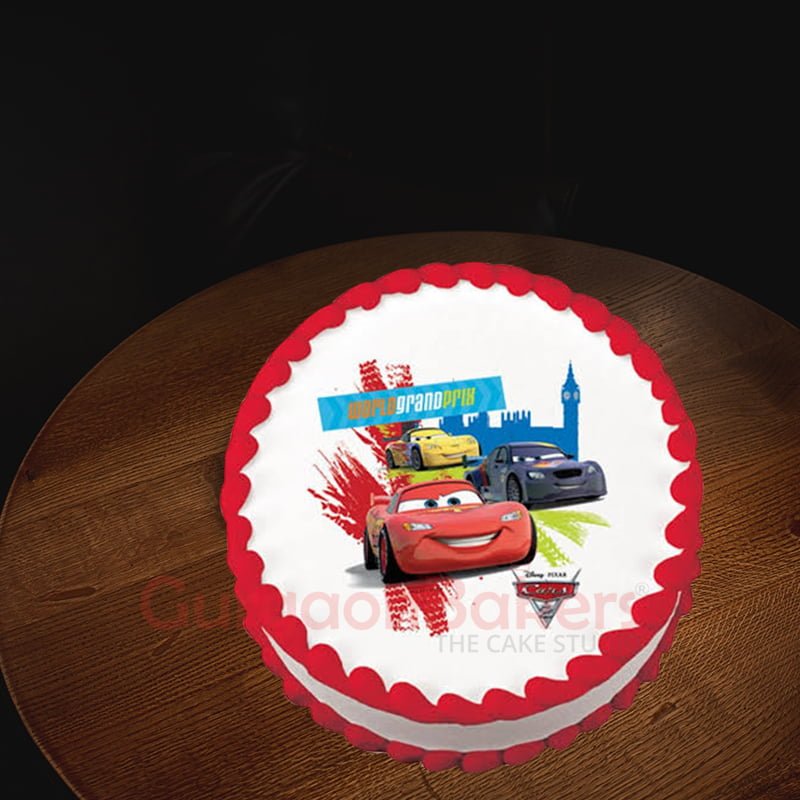 car race cake
