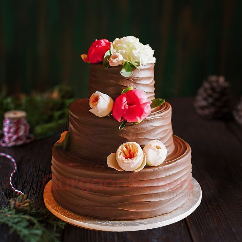 Marble Elegance Wedding Cake – legateaucakes
