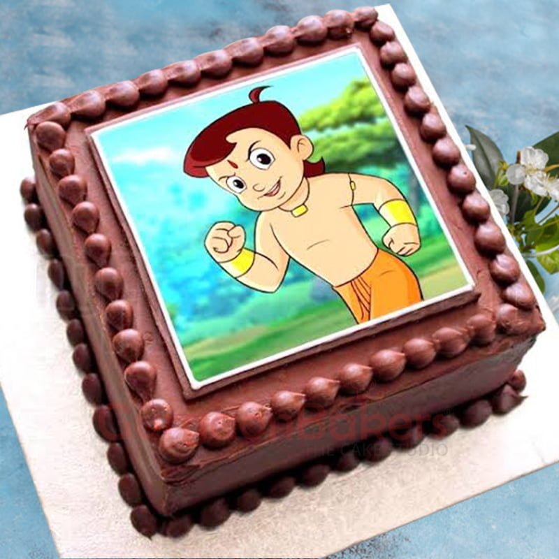 chocolatey chhota bheem cake