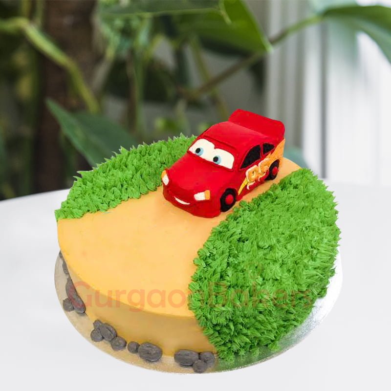 Number 5 theme Cake Car-sgquangbinhtourist.com.vn