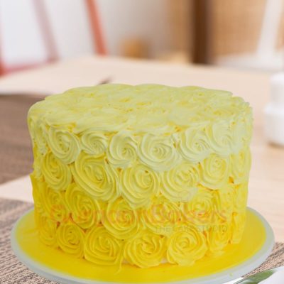 enchanting yellow cake