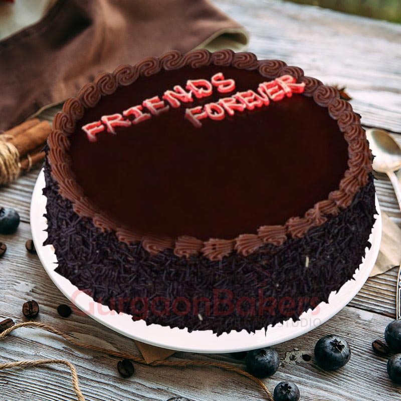 friends forever cake