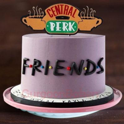 friends tv show cake