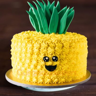kawaii pineapple cake