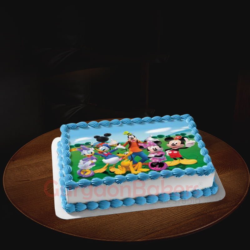 mickey and friends birthday cake