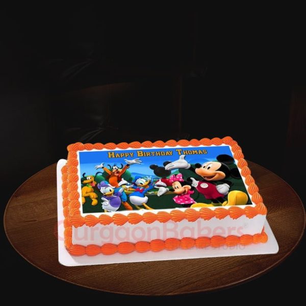 mickey clubhouse birthday cake