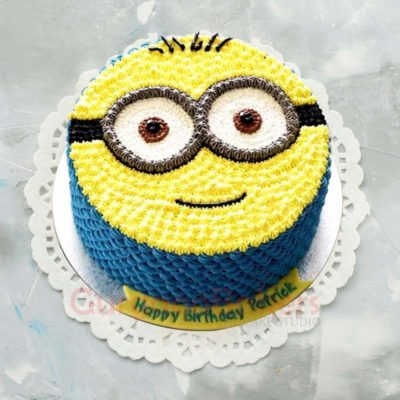 minion celebration cake