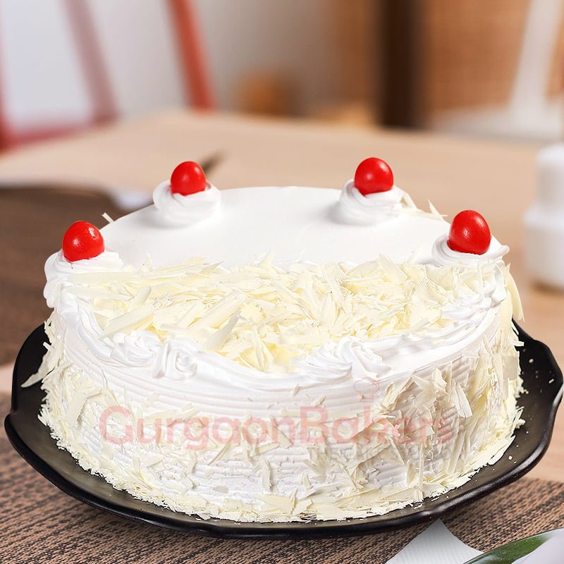 premium white forest cake