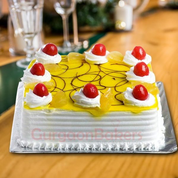 pineapple cakes - pretty pineapple swirls cake