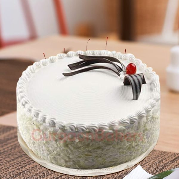 rich white forest cake