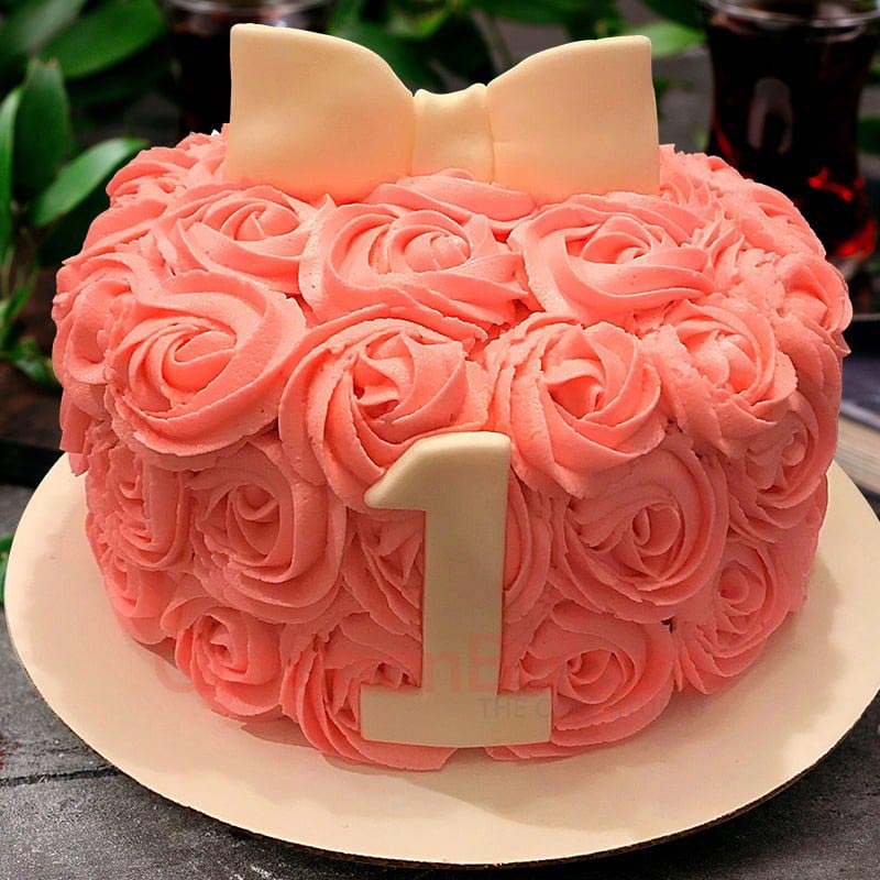 roses and bows one derful cake