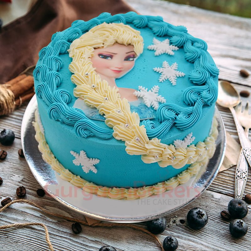 snow queen cake