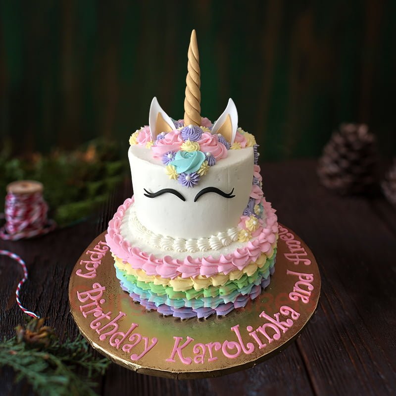 Unicorn Cake 20 cm – Rumble Grumble Parties-sonthuy.vn