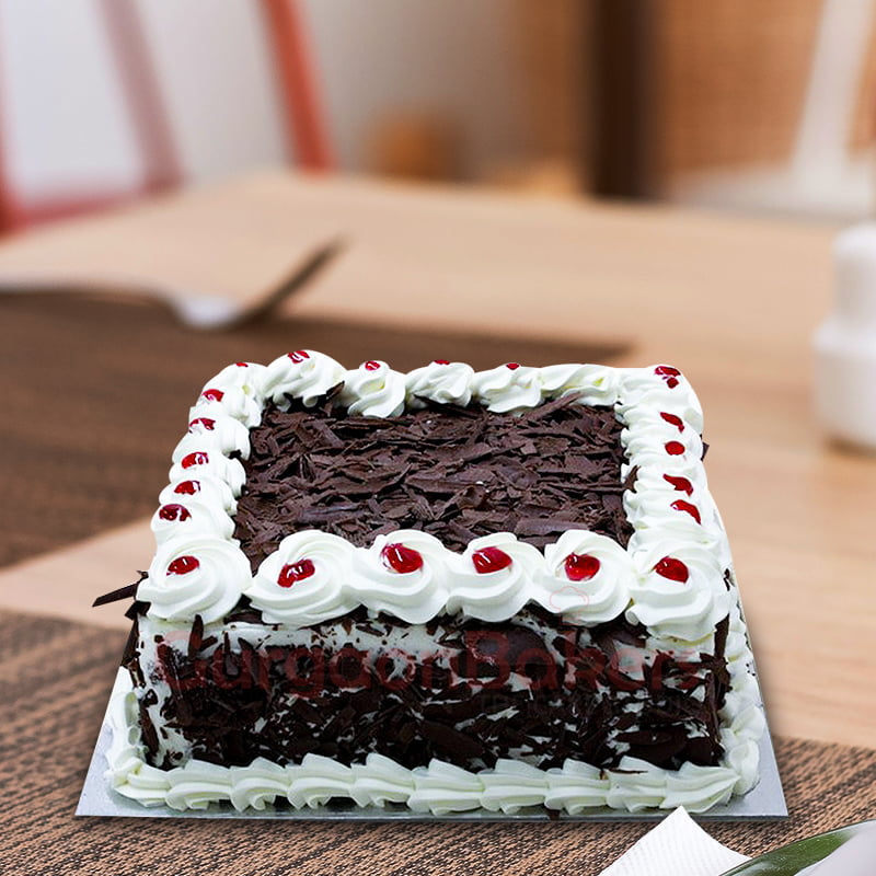 New Year Special Black Forest Cake - Tasty Treat Cakes
