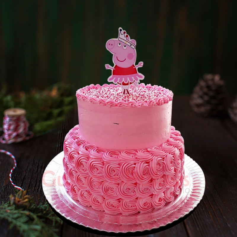 princess peppa cake