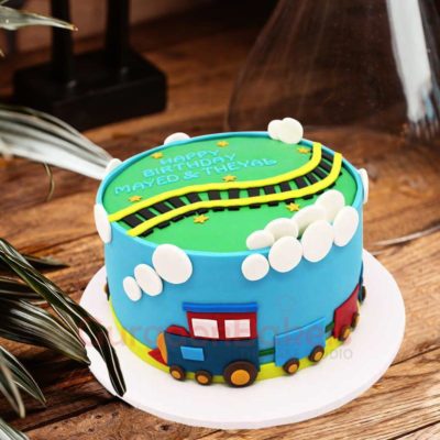 beautiful-choo-choo-train-birthday-cake