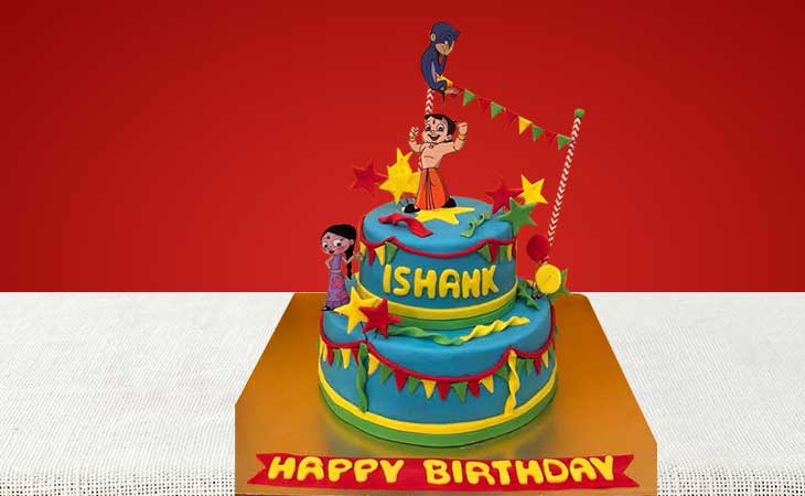 Order Creative Chhota Bheem birthday cakes for Kids | Gurgaon Bakers