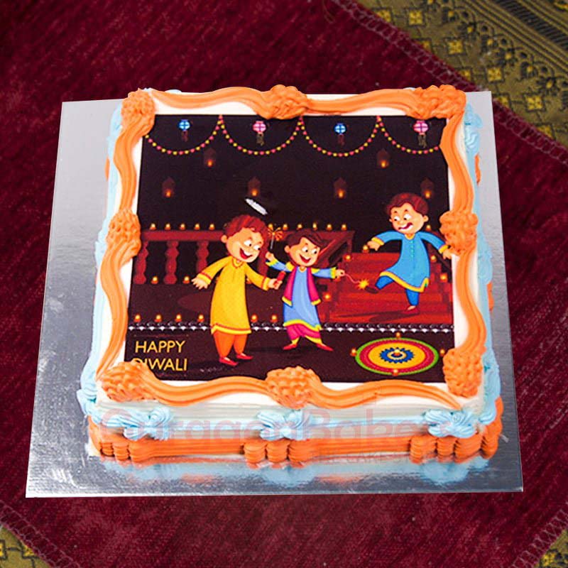 diwali-themed-photo-cake