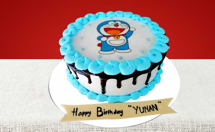 Cartoon Cake - Mini Doraemon