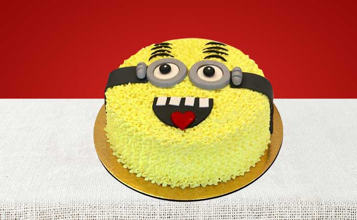 Minion Theme Birthday Cake For Kids 157 - Cake Square Chennai | Cake Shop  in Chennai