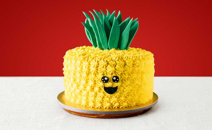 DIY Pineapple Cake - Studio DIY