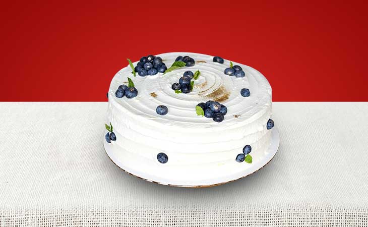 AI generated Variety of colorful birthday cakes on blue background. Toned  image. generative ai 35707999 Stock Photo at Vecteezy