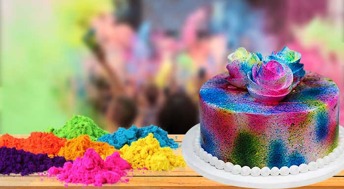 Cakes for holi