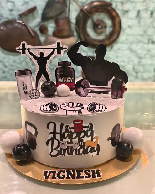 Gym Man Cake Gym Man Cake