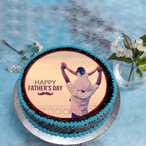 Father’s Day Photo Cake