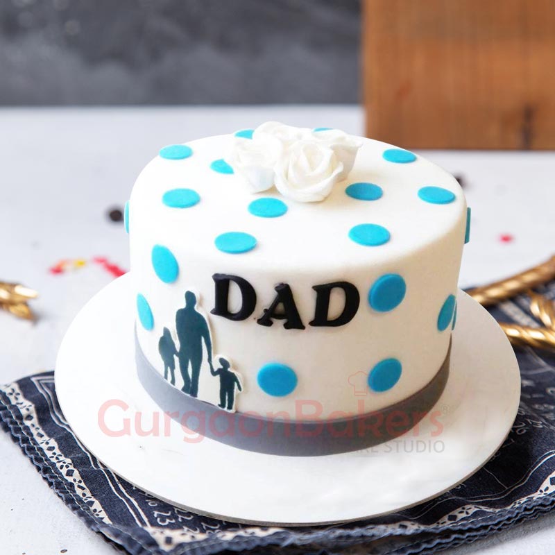 I Heart Dad Cake