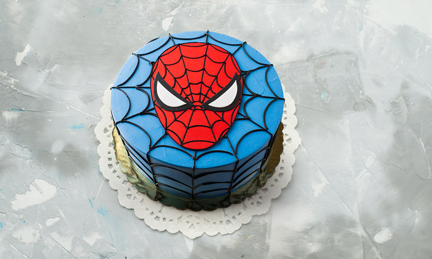 spiderman-cakes