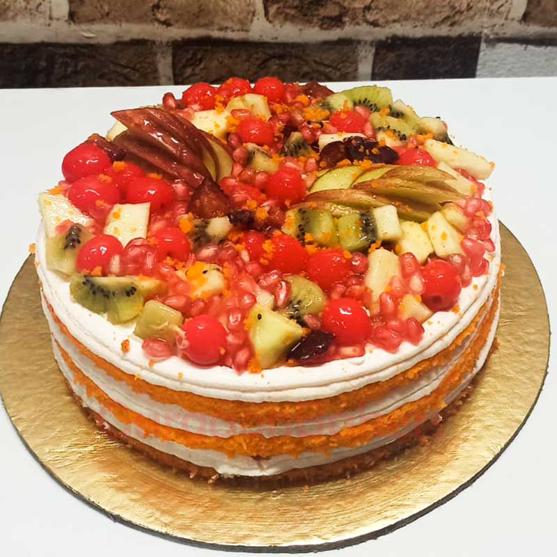 Fruit Overload Cake Top