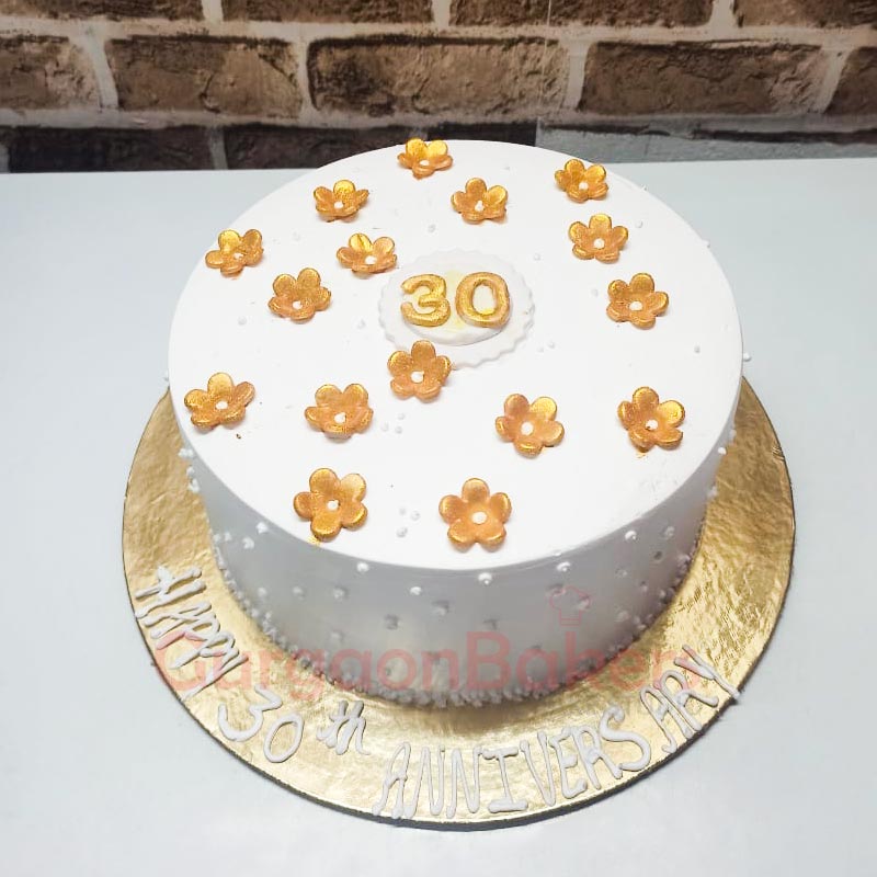 Royal Gold Cake Top