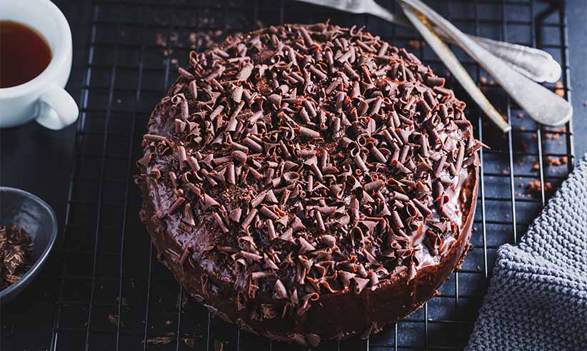 dark chocolate cake 1