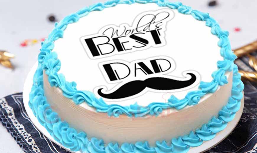 World's Best Dad Cake