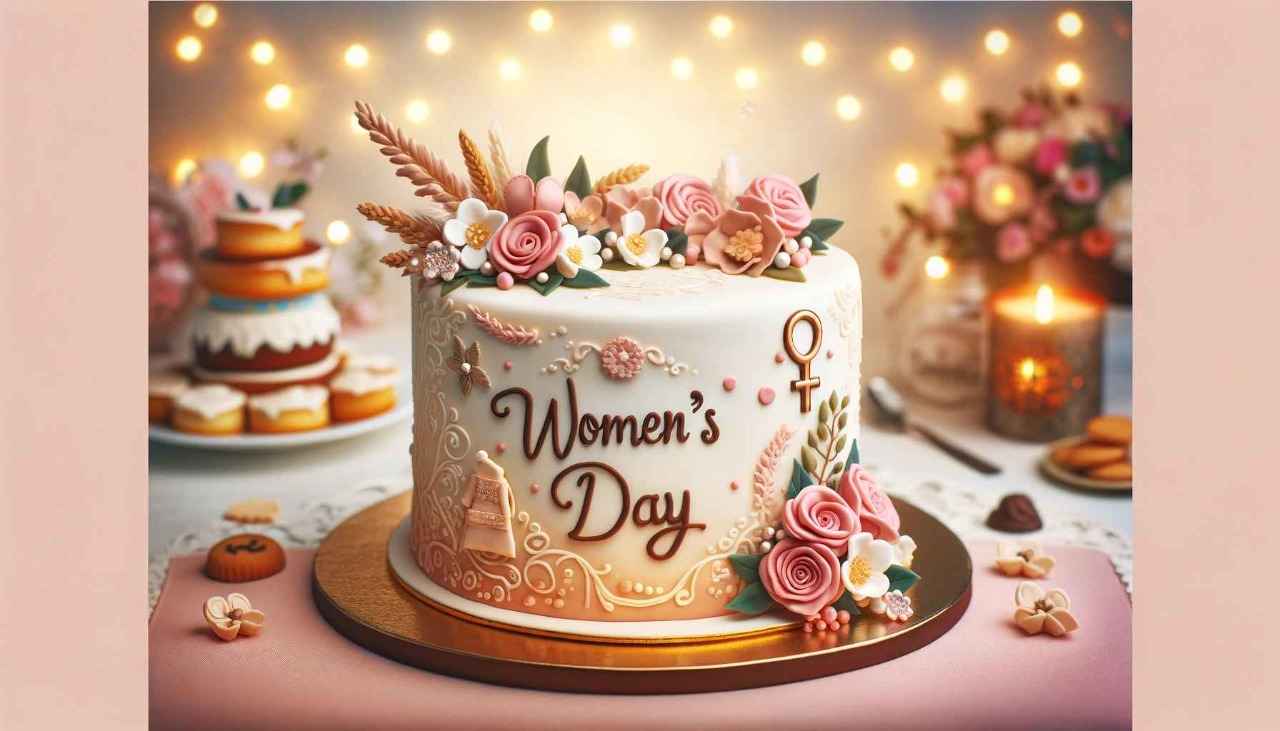 Womens Day Women Portrait Cake – Creme Castle