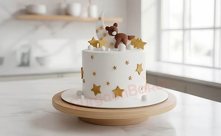 Masha and the Bear Cake Gurgaon - Custom Cartoon Theme Birthday Cake
