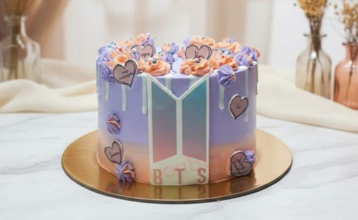 BTS with Stunning Custom Cakes in Gurgaon