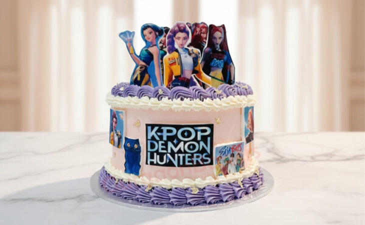 K-pop Demon Hunters Cakes in Gurgaon