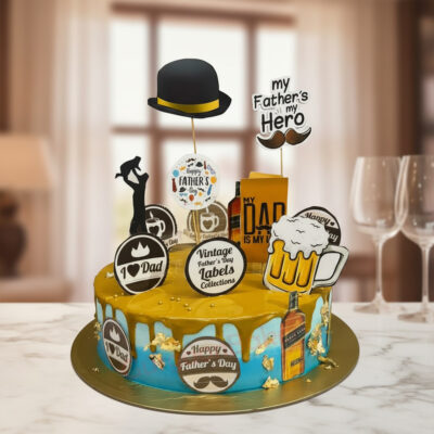 Creative best dad cake design for Father's Day in Gurgaon | Gurgaon Bakers