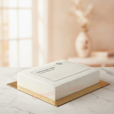 Corporate cake designed for a professional setting in Gurgaon | Gurgaon Bakers